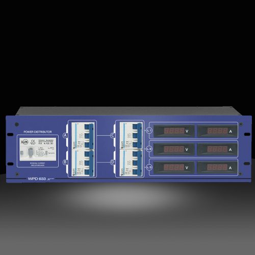 WORK WPD 633 MK2 STUV 1x CEE 63 Eingang,  3 HE